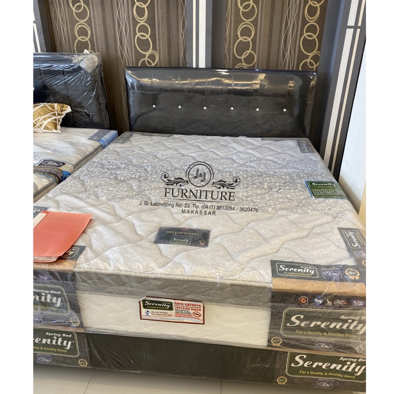 kasur matras serenity springbed supreme serenity elite