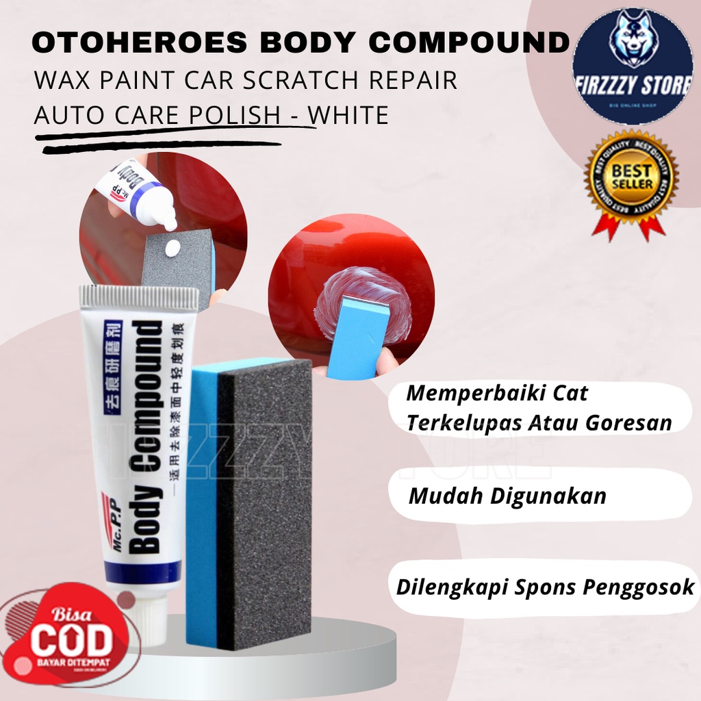 Compound body compound penghilang beret di mobil dan motor