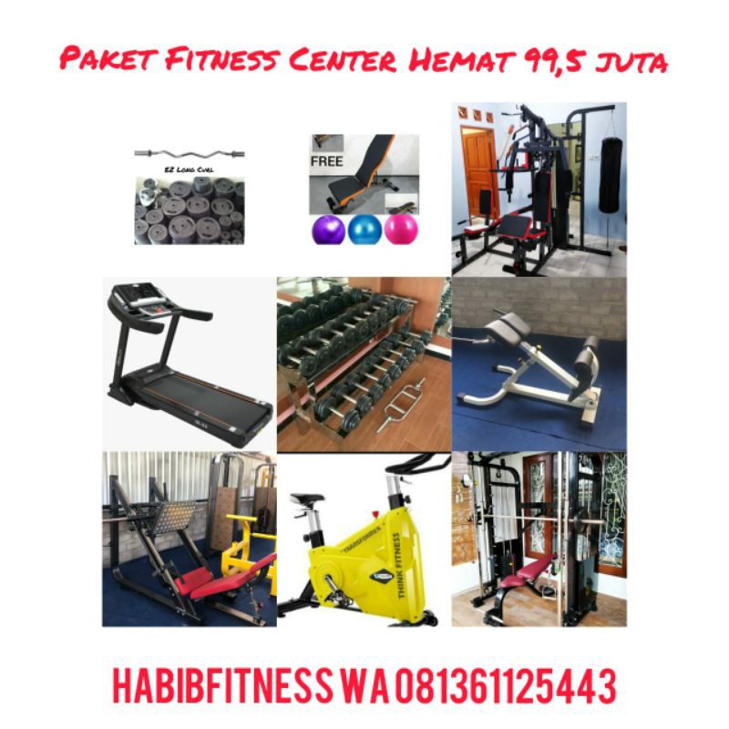 Promo Paketan Alat Fitness