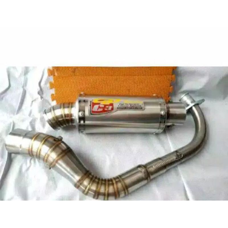 knalpot cld c3 bulat beat,mio,vario,scoopy,genio