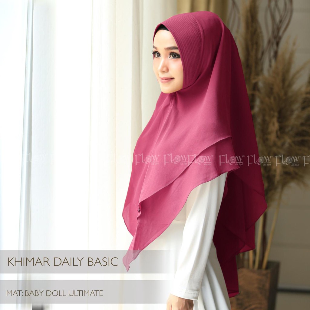 Jilbab Khimar Daily Basic Ori Flow-7