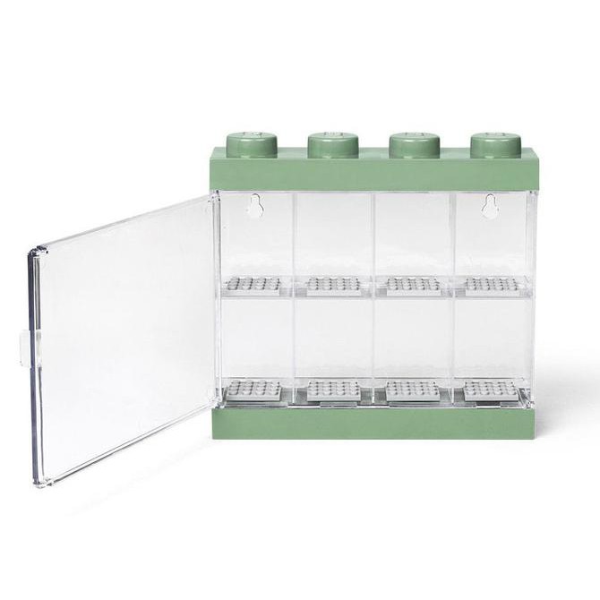 LEGO 4065 SAND GREEN NINJAGO MOVIE MINIFIGURE DISPLAY CASE