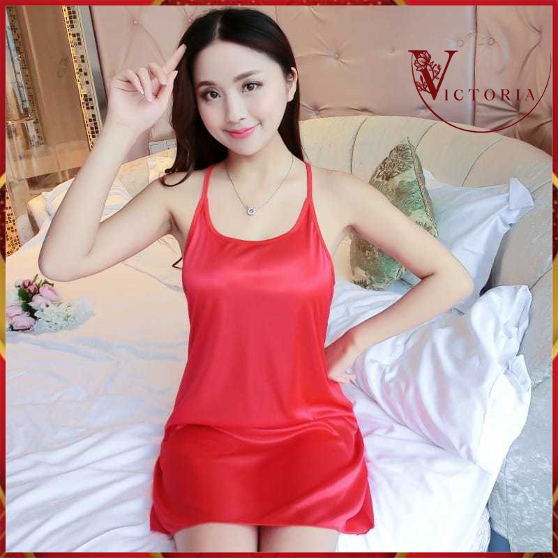 Victoria Baju Tidur Pakaian Wanita Lingerie Dress Wanita Import 4006