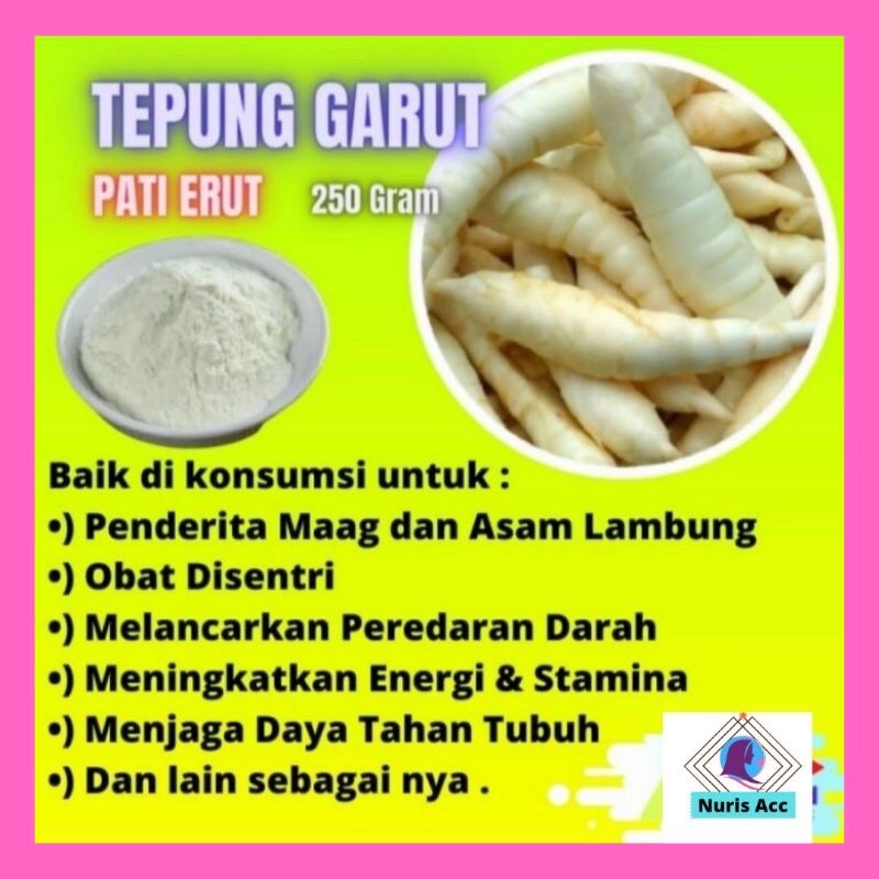 

Tepung erut/garut1kg
