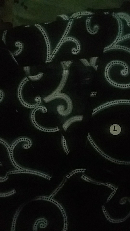 Batik Couple Keluarga Sania Ruffle Ori Ndoro Jowi Dnt Ulir Putih