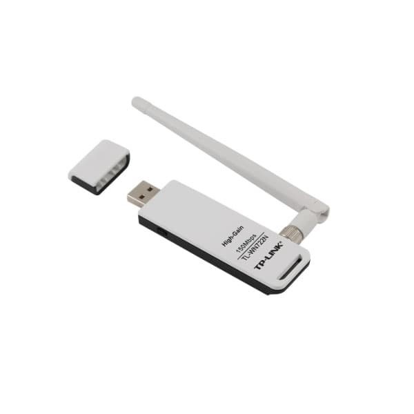 TP-LINK TL-WN722N : TPLink 150Mbps High Gain WiFi Wireless USB Adapter