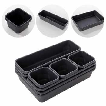 Kotak Sekat Laci Pembatas Organizer Tempat Penyimpan kosmetik Divider Case Organizer 8 PCS - HJ1992