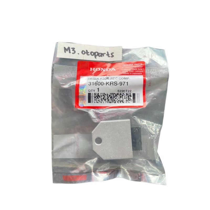 Kiprok Regulator Supra, Supra Fit, Grand, Legenda, Revo, Megapro | Asli AHM - 31600 KRS 971