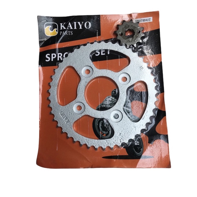 GEAR GIR SET SUPRA FIT NEW 428-45/12T KAIYO