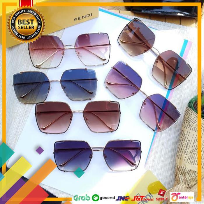 NEW.. KACAMATA / SUNGLASSES WANITA FASHION FENDI S2006 SUPER FULLSET ..TERLARIS