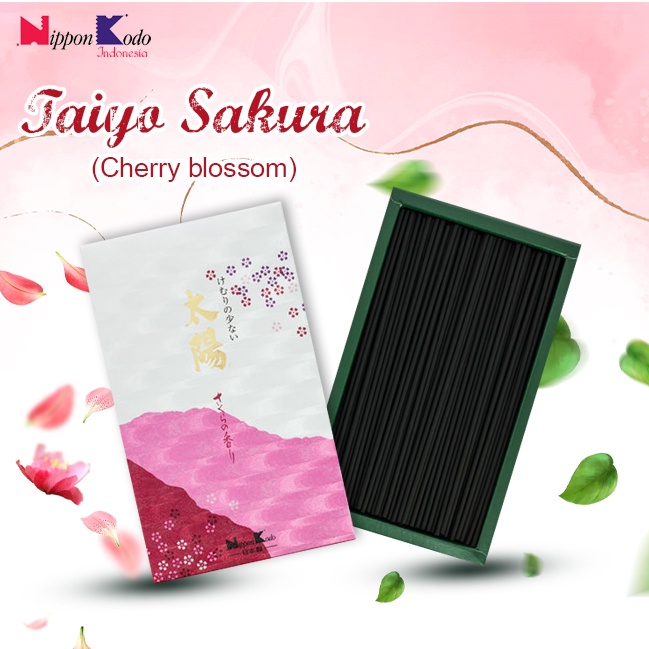 Dupa Jepang Wangi Aromaterapi Nippon Kodo Taiyo Sakura/Cherry blossom