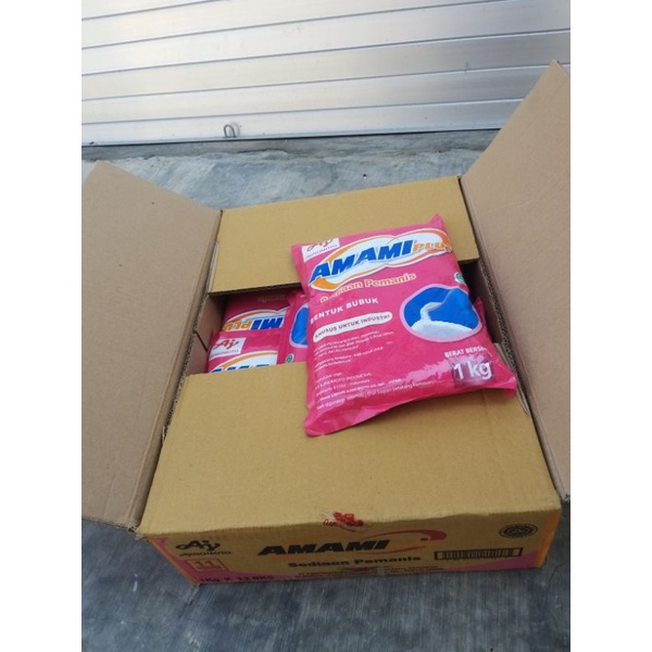 

AMAMIPLUS , amami plus, perisa gula, penambah rasa gula, gula 1 kg, pemanis