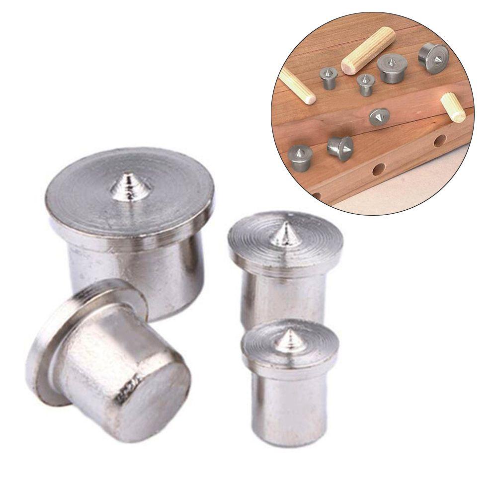 Solighter 4pcs/8pcs Pin Dowel Solid Brand new Woodworking Alat Dikombinasikan Perataan Akurat