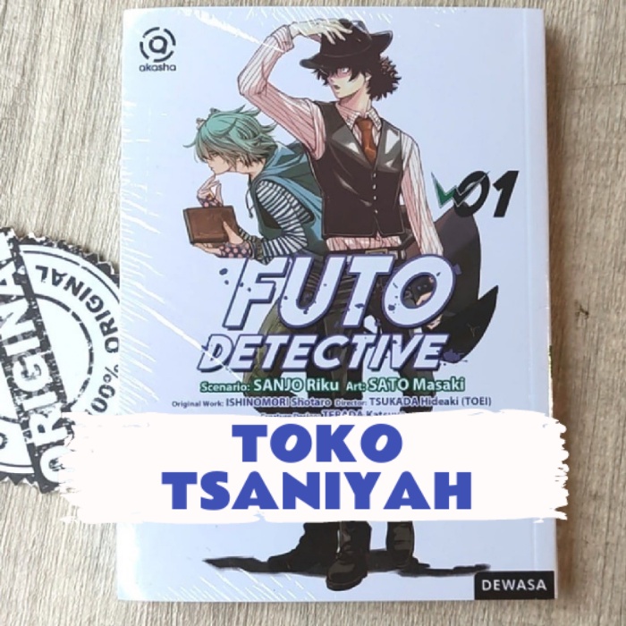 Komik Akasha Futo Detective 01 Ishinomori Shotarou Futo Tantei Kamenrider Kamen Rider W Superhero Komik Misteri Mistery Komik Fantasi Fantasy Komik Thriller Komik Fiksi-1