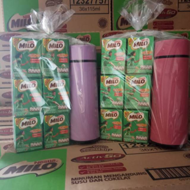 

Milo UHT bonus Termos