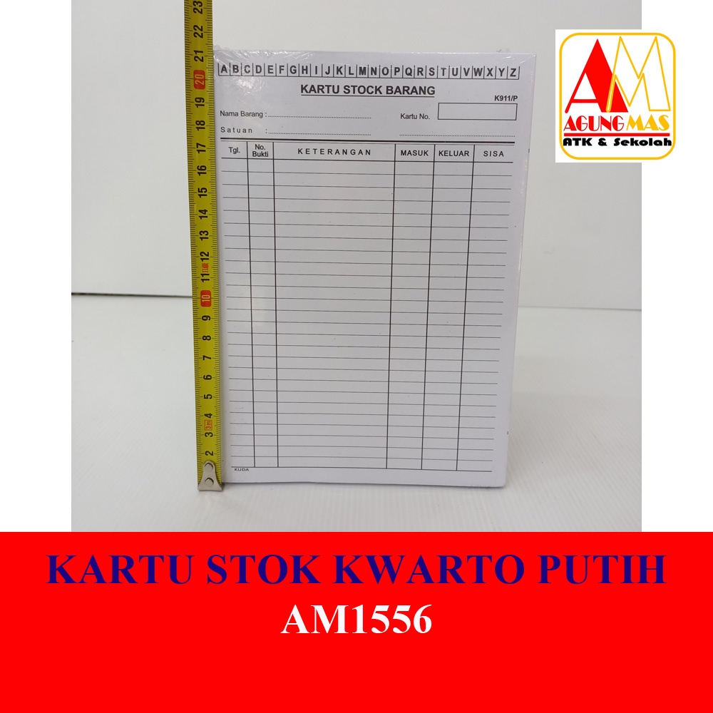 

KARTU STOK KWARTO PUTIH