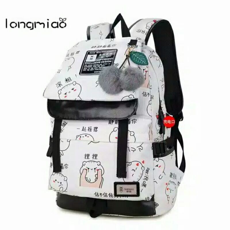 New Arrival_Tas Anak Sekolah Laki Laki Sd Backpack Ransel Backpack Cowok Cewek Set R9I7 Gr RW402