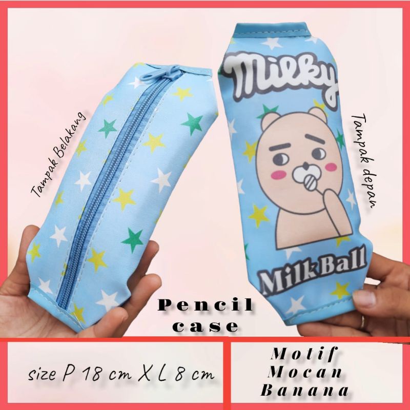 PENCIL CASE / TEMPAT PENCIL PRINTING LUCU