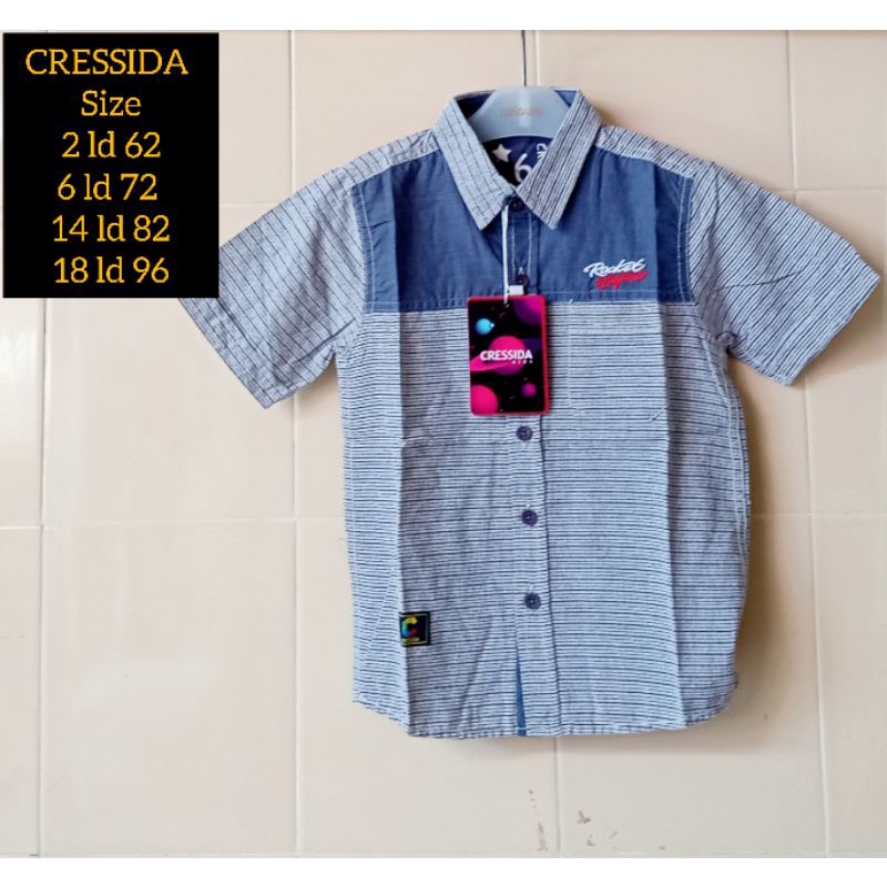 Hem Cressida anak cowok lengan & panjang
