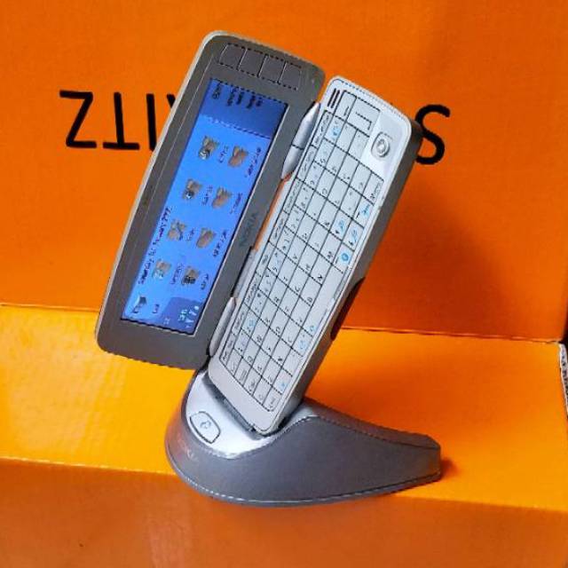 Hp jadul Nokia 9300 Comunicator normal ori Hp unik hp antik.hp langka