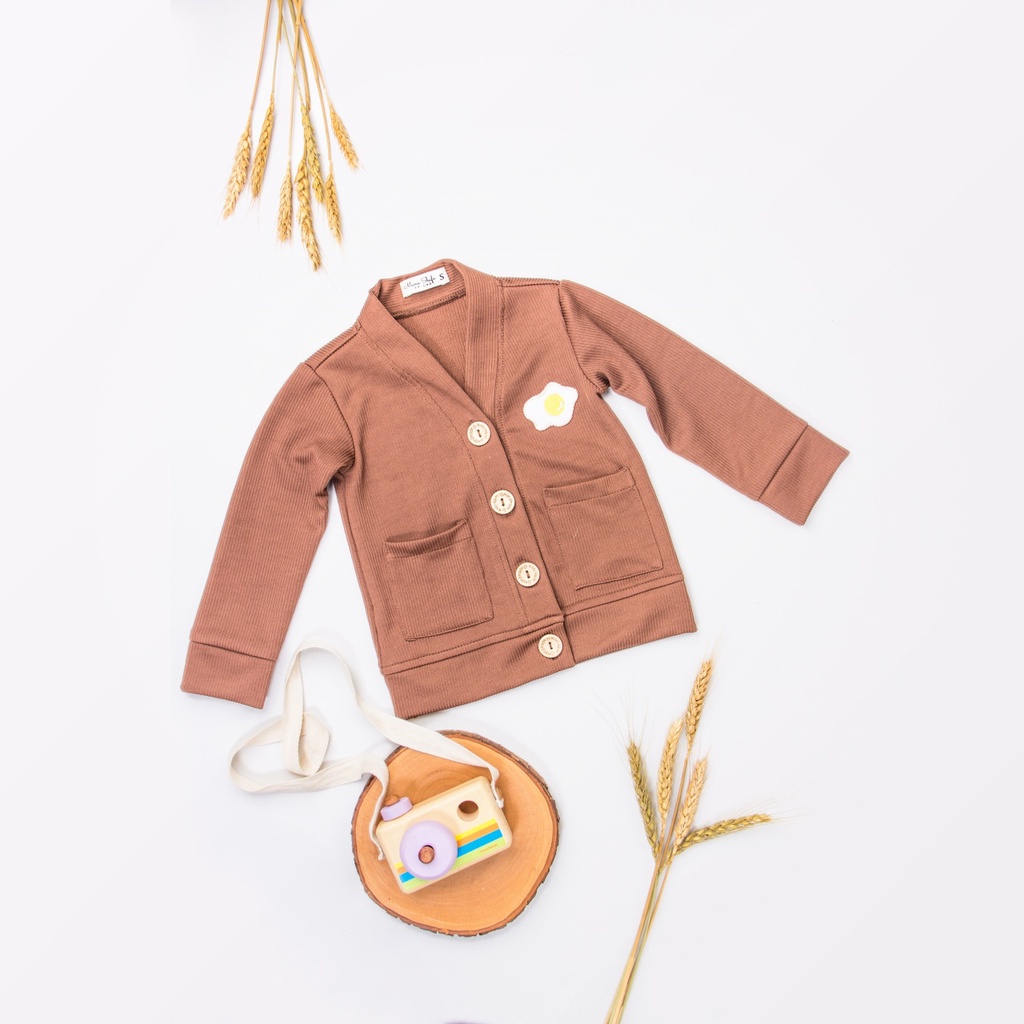 Cardigan Bayi Unisex - Muji Cardigan