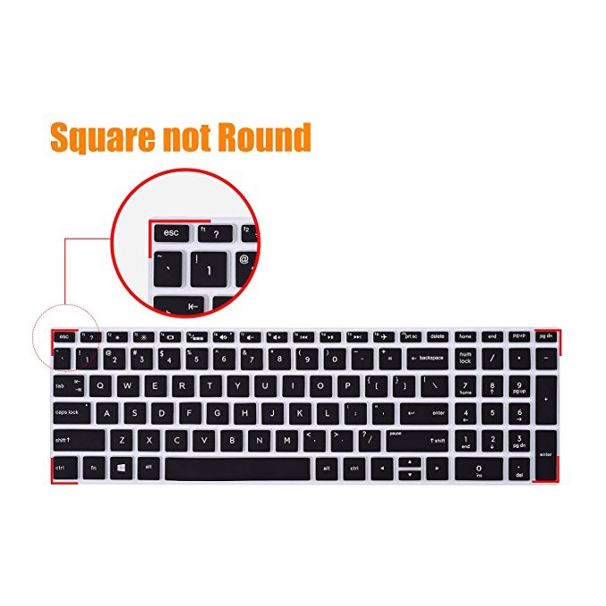 15.6 &amp;quot;Cover Pelindung Keyboard Laptop HP 15-BS013DX 15-BS020NR 15-BS020WM 15-CB Xxxxx 15-bxxx CD Xx 15-bx-x 15-BS