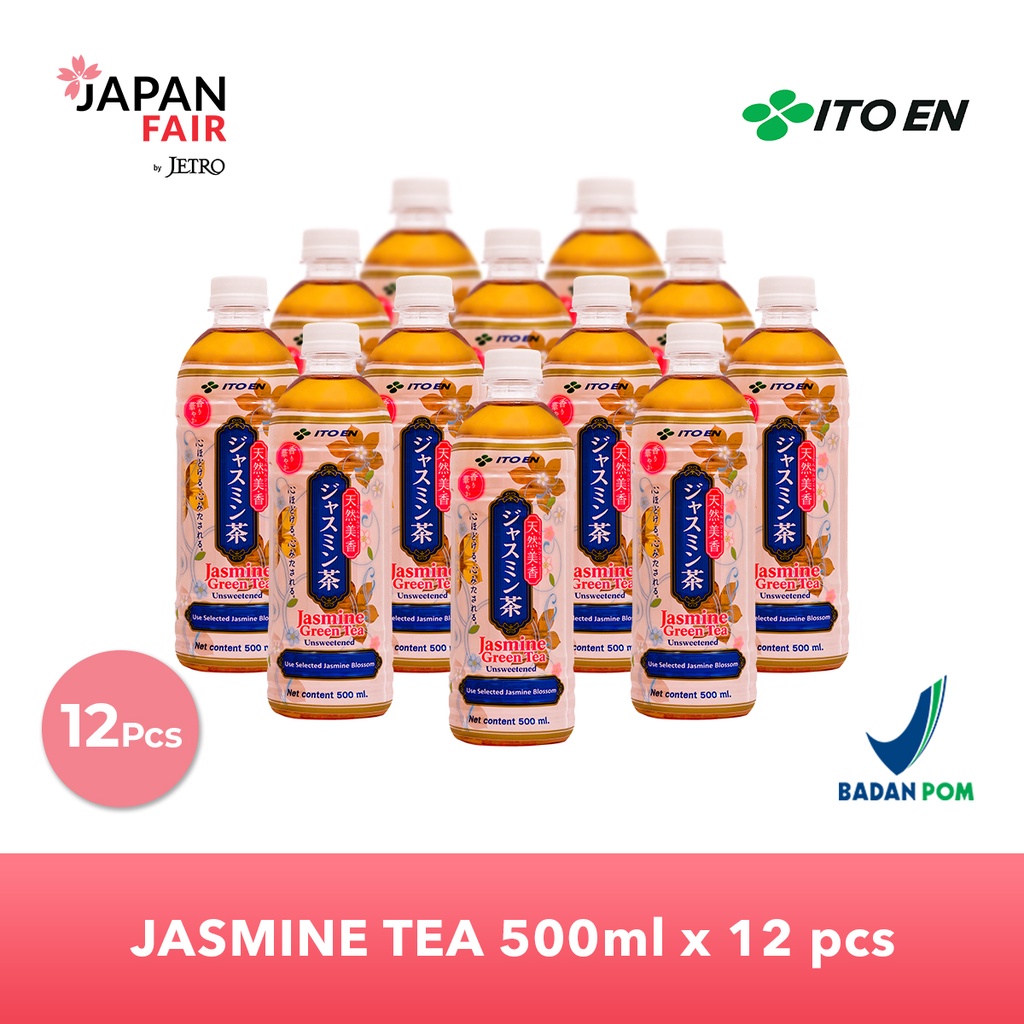 

ITO EN Jasmine Tea Unsweetened Teh Melati 500ml - 12 pcs