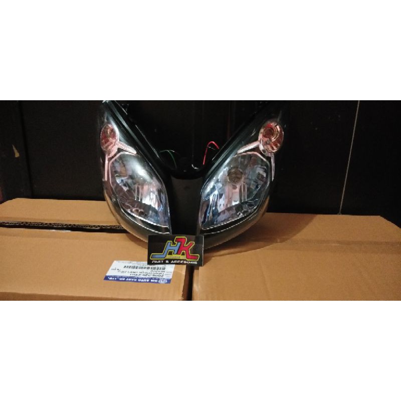 headlamp nouvo z reflektor nouvo z hma smoke blue