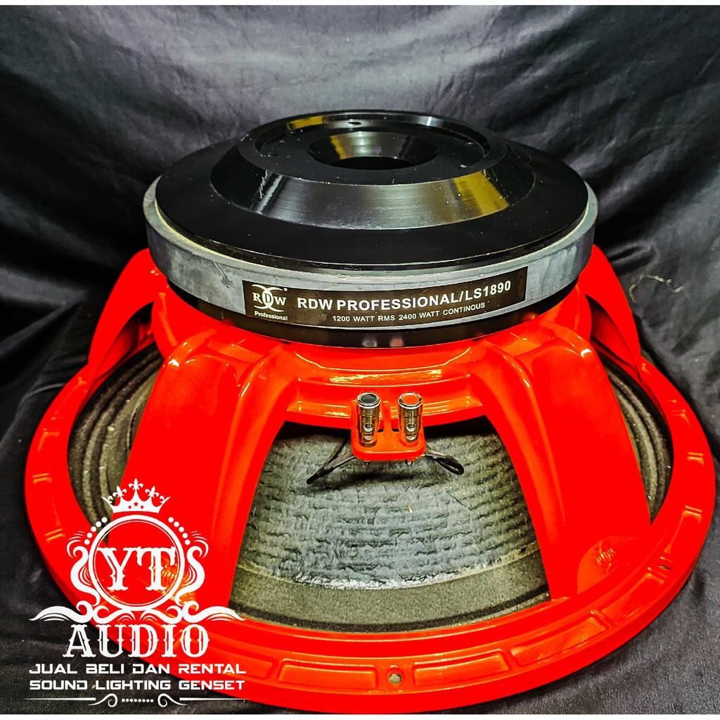 Speaker Komponen 18 inch LS1890 RDW VC 5 INCH ORIGINAL