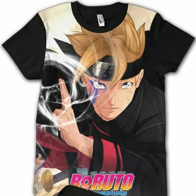 Kaos 3d superhero boruto naruto umakuka hitam