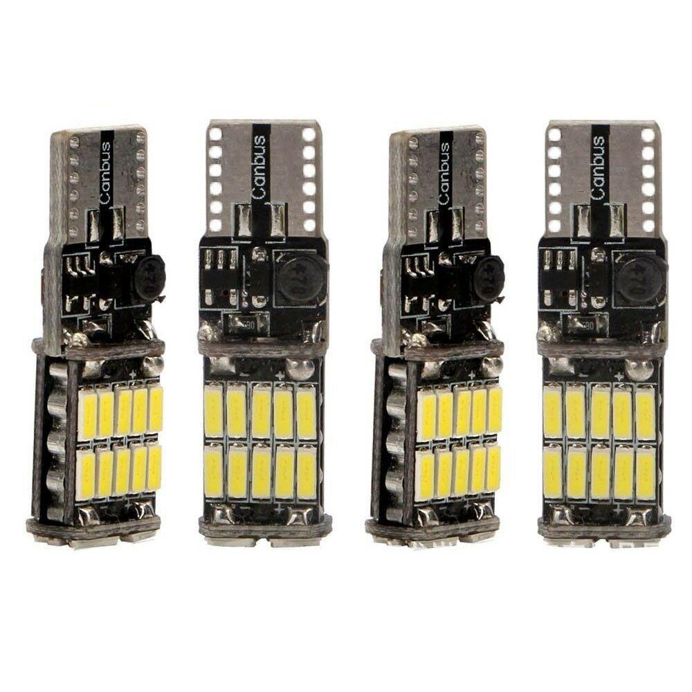 Populer 4 Pcs Lampu Plat Lis 4 Pcs Bola Lampu COB LED 4014-26smd Dome Map