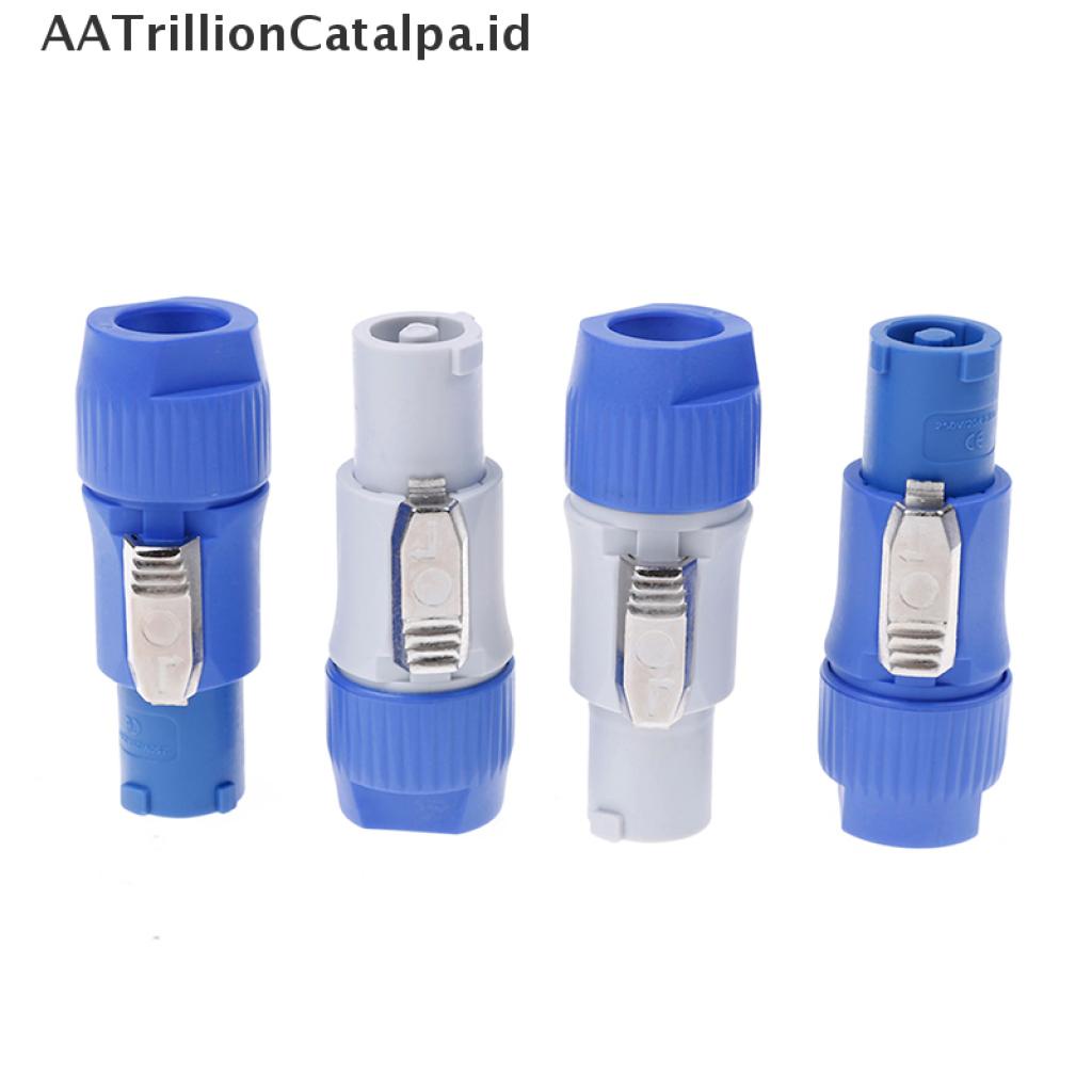 10 Pcs NAC3FCA Speakon Plug 3 PIN Male Powercon Konektor 20A 250V AC