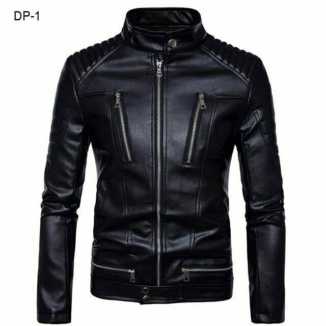 Jaket kulit imitasi