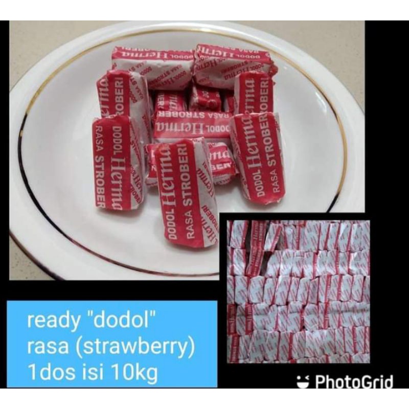 Dodol Herma Stroberi / Dodol Garut 500 Gram