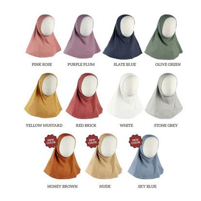 Little Palmerhaus - Instant Hijab Bayi Hijab Anak Bergo Kerudung Jilbab 0-8 Tahun