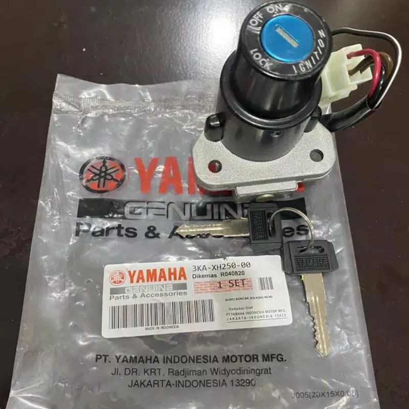 Kunci Kontak Only Yamaha Keyset Key Set Motor RXK RX-King RXKing New Baru RXZ Old Scorpio Z 3KA