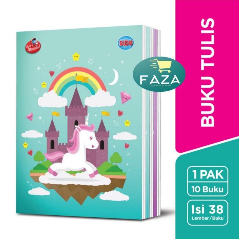 

Buku Tulis SiDU / Vision 38 Lembar - 10 Buku