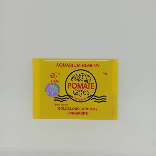 Jual Pomate Original Obat Berbagai Penyakit Ikan Aeromonas/Busuk