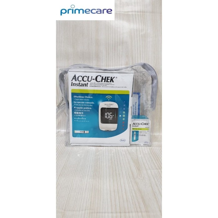 Accu Check Instant + Test Strip/ Alat Cek Gula Darah Accu Check Instan