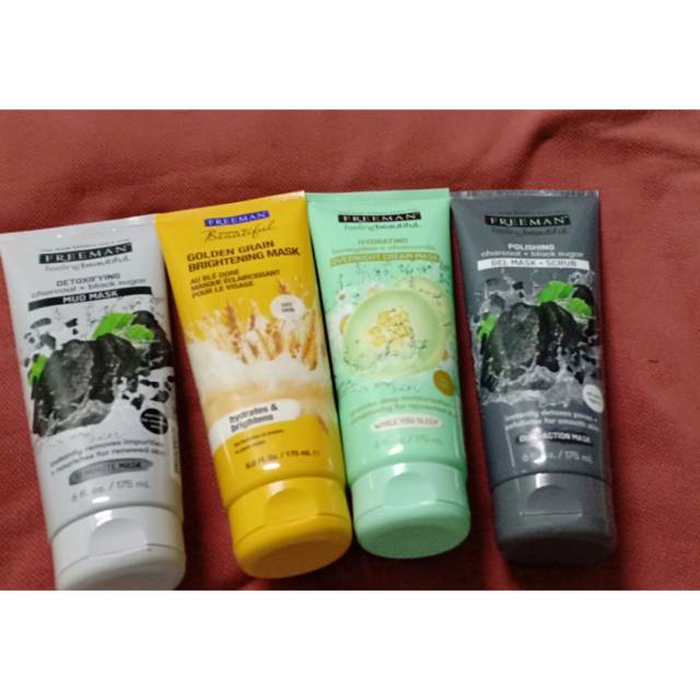 Freeman mask golden grain sleeping mask exp 2021