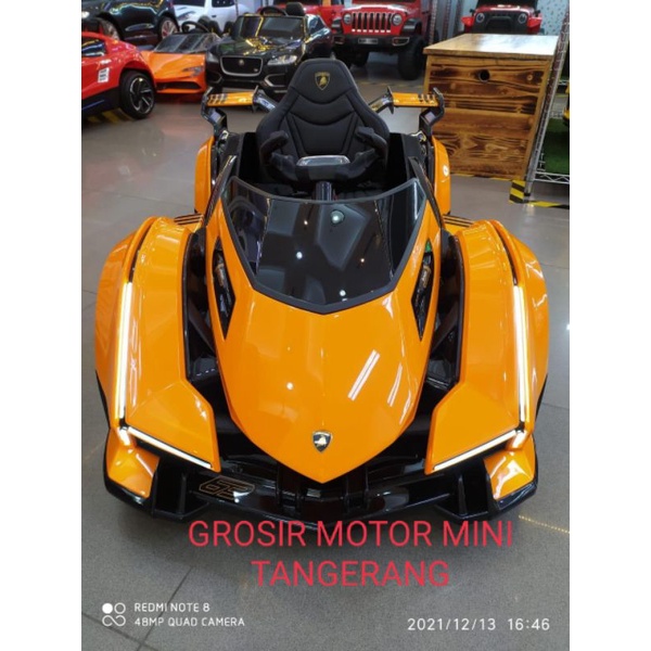 MOBIL AKI LAMBORGHINI PK 8568LN~ MAINAN MOBIL AKI ANAK~MOBIL ANAK