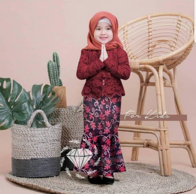 SET SHIREEN BATIK KID MS ADA VIDEO PRODUK ASLI