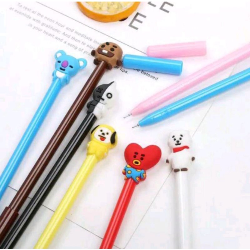 

Pulpen K-Pop BT21 / Pulpen Fancy BT21 Gel Karakter