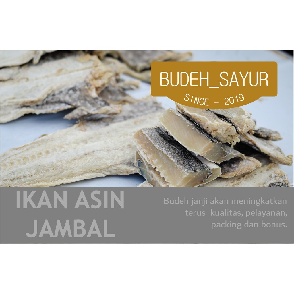 

Ikan Asin Jambal 100gr