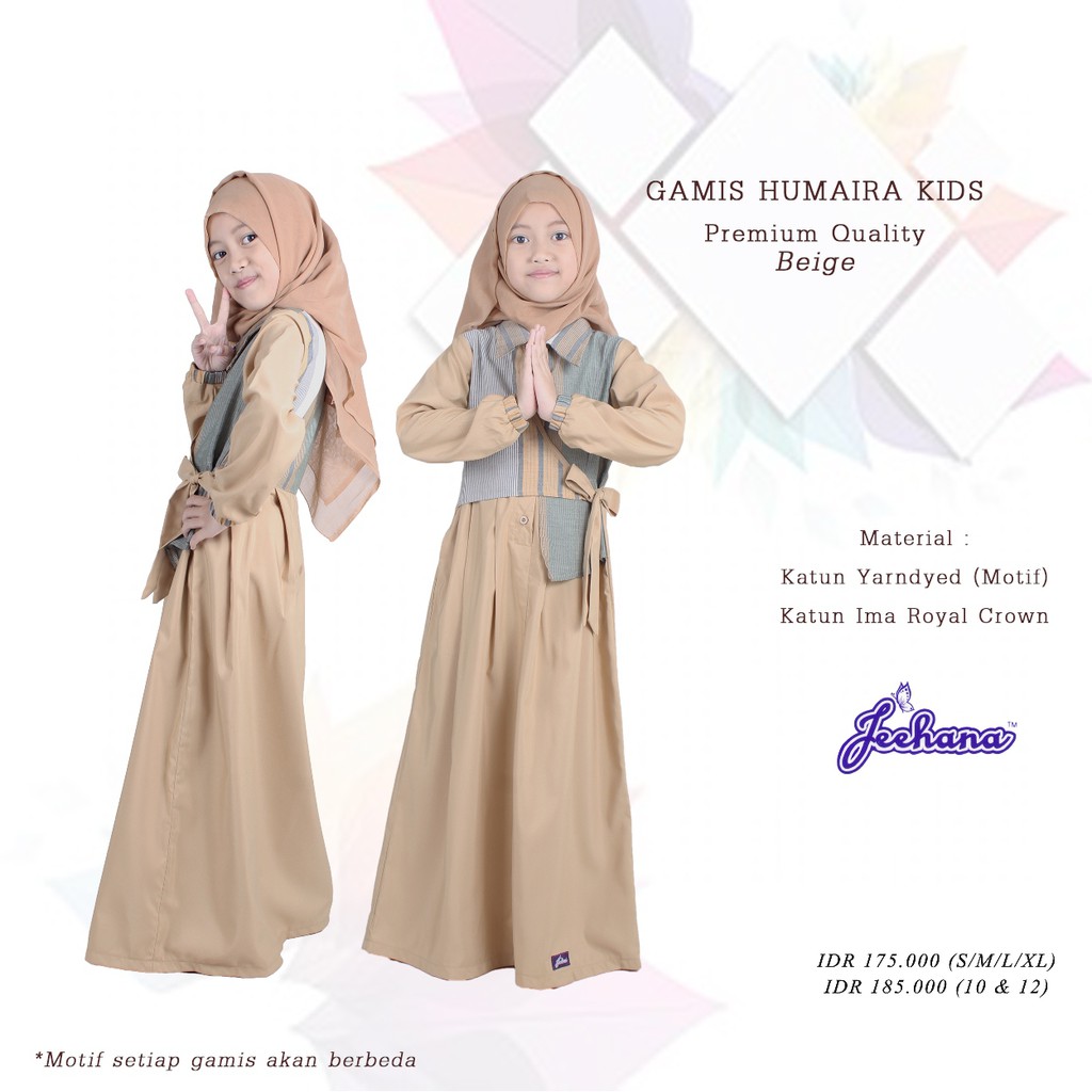 Gamis Humaira Kids / Sarimbit Humaira