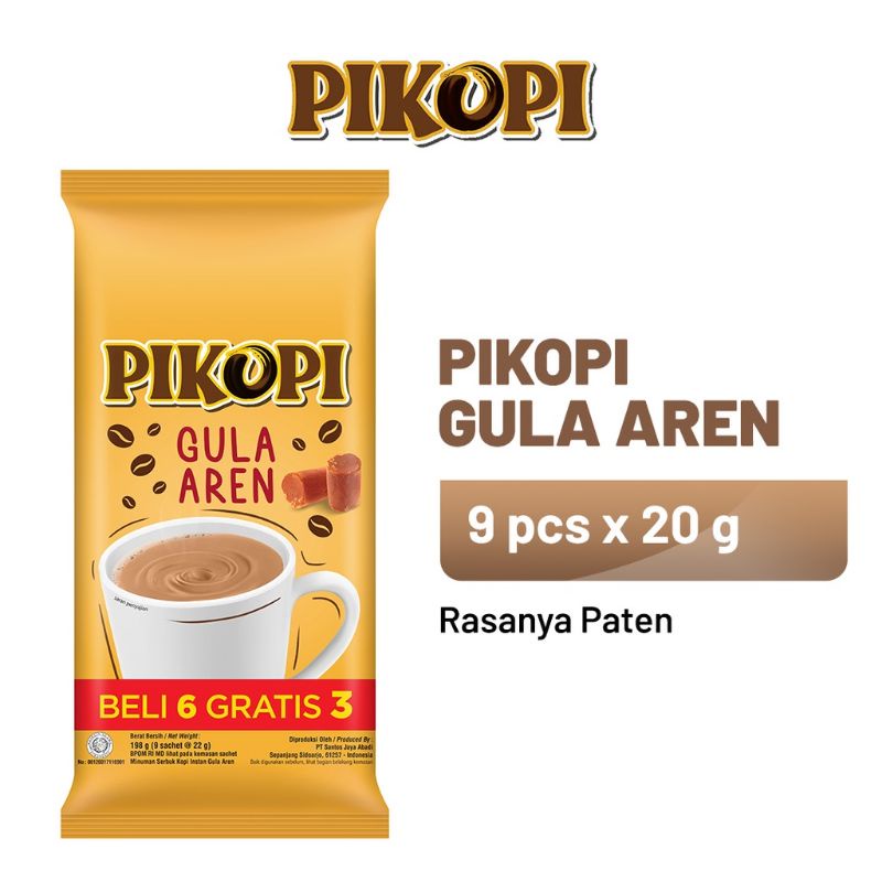 

pikopi sachet beli 6 gratis 3 moccachino/kopimix/gula aren @20gr