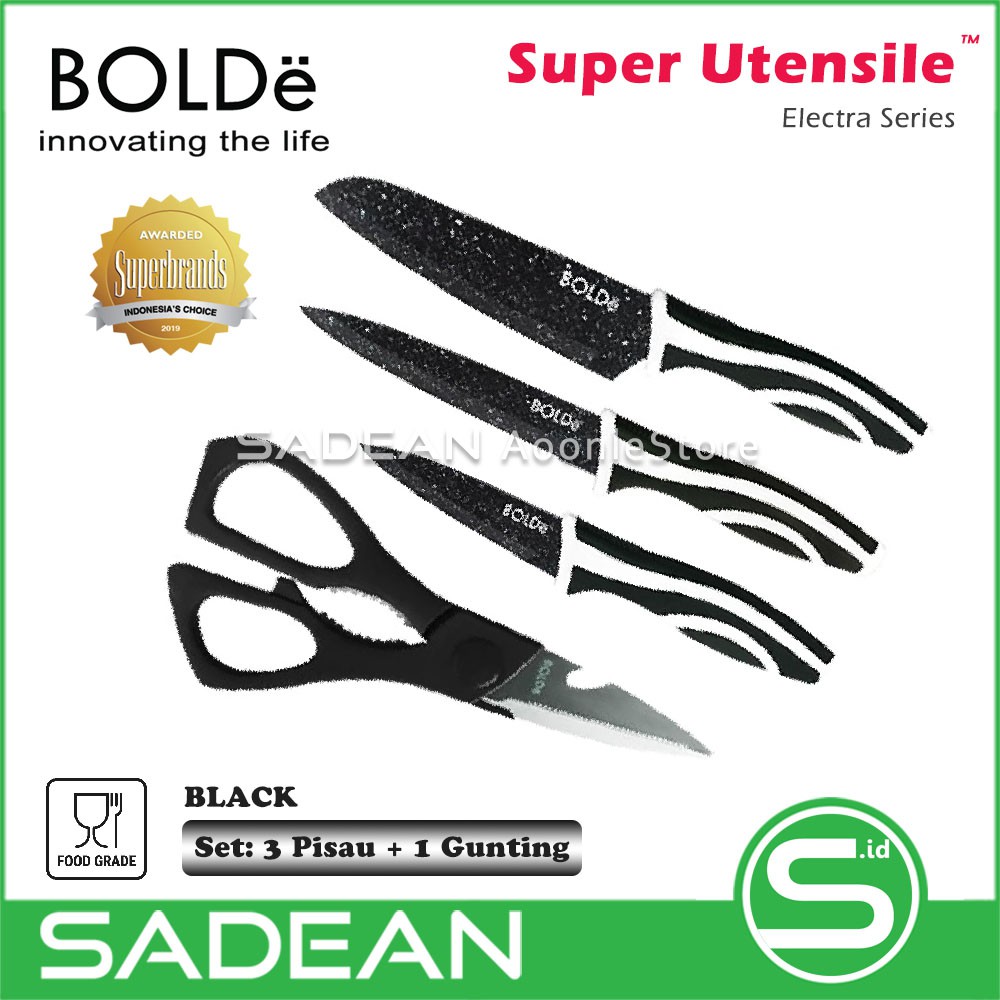 Knife Set BOLDe Super Utensile Electra Series Original 