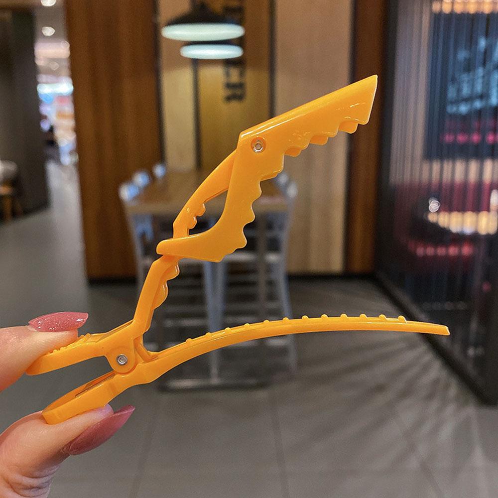 Needway   Jepit Rambut Fashion Profesional Permen Warna Bintang Gaya Yang Sama Styling Tools Korea Hairdressing Clamp