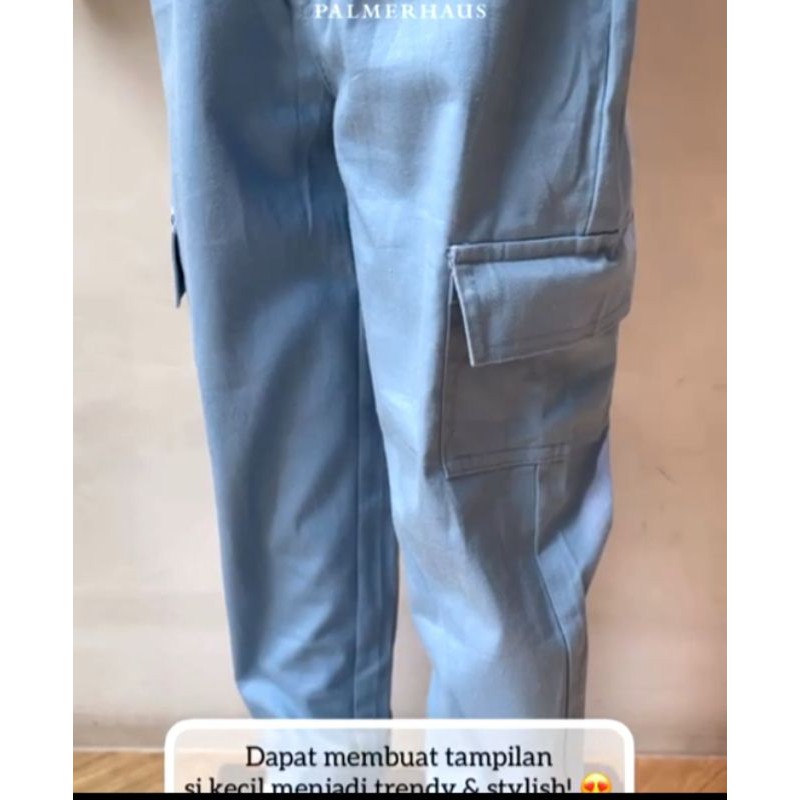 HIGH QUALITY LITTLE PALMERHAUS CARGO PANTS CELANA PANJANG ANAK 1-6 TAHUN ( CELANA ANAK )