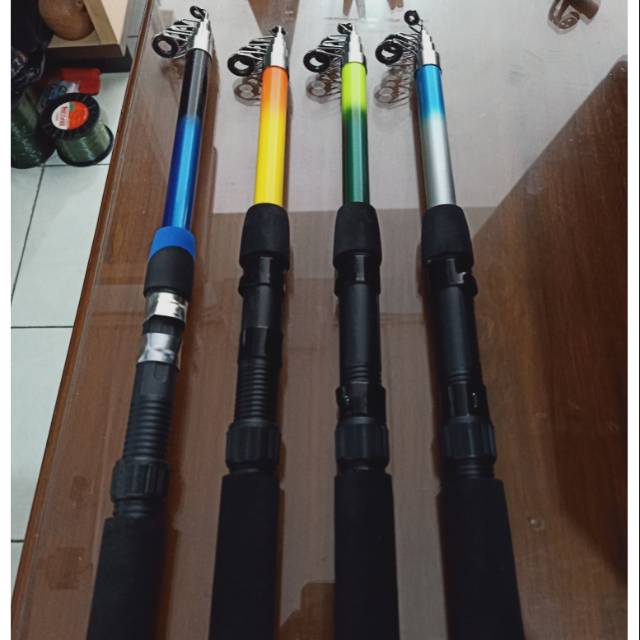 Kartinifishing JORAN TELESKOPIK ANTEN FIBER MURAH 150cm sampai 360cm